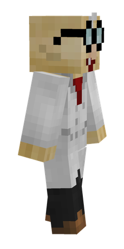 Black skin: body, right side render