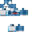 Blue skin: raw texture render