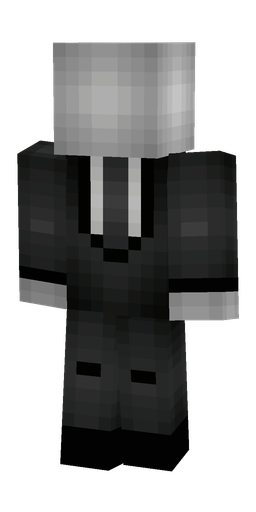 Black skin: body, front render