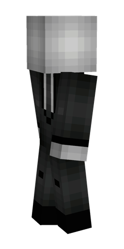 Black skin: body, left side render