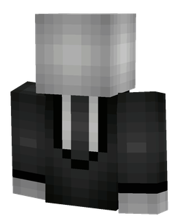 Black skin: bust render