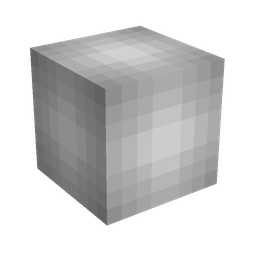 Black skin: head render