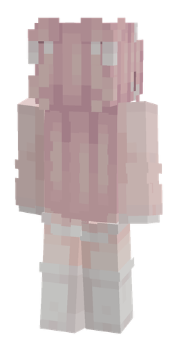 Pink skin: body, back render