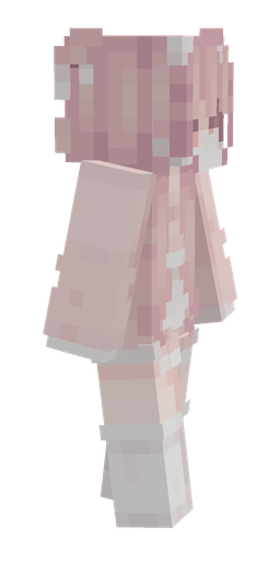 Pink skin: body, right side render