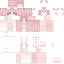 Pink skin: raw texture render