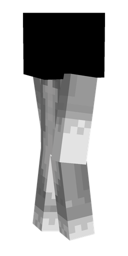 Black skin: body, left side render