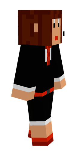 Black skin: body, right side render