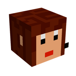 Black skin: head render