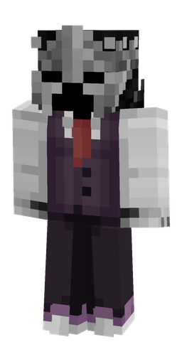 Black skin: body, front render
