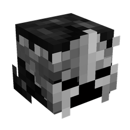 Black skin: head render