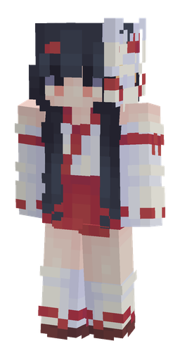Blue skin: body, front render