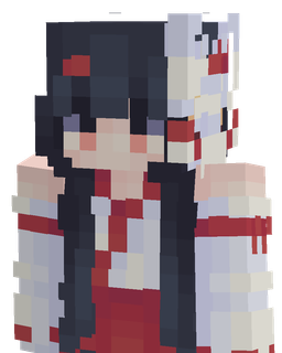 Blue skin: bust render