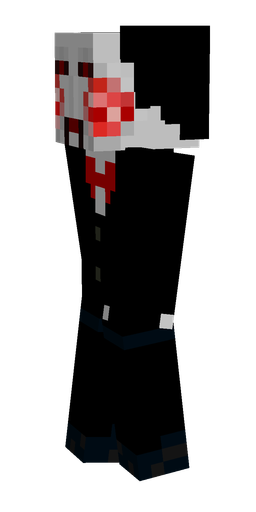 Black skin: body, left side render