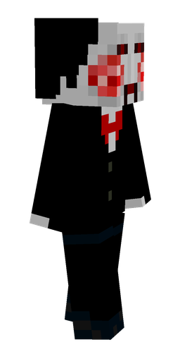 Black skin: body, right side render