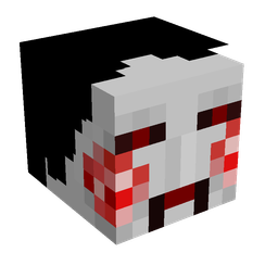 Black skin: head render