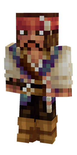 Black skin: body, front render