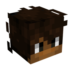 Black skin: head render