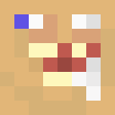Blue skin: face render