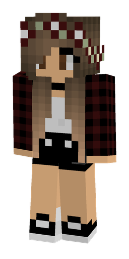 Black skin: body, front render