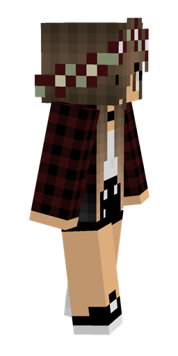 Black skin: body, right side render