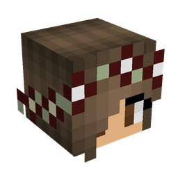 Black skin: head render