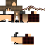 Black skin: raw texture render