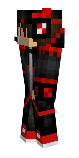 Black skin: body, left side render