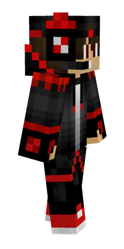 Black skin: body, right side render
