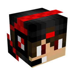 Black skin: head render