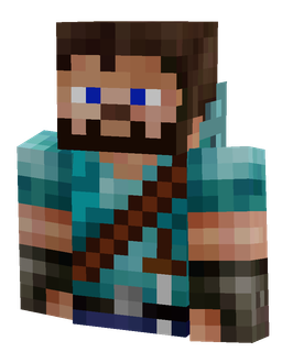 Black skin: bust render