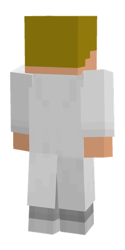 Gray skin: body, back render