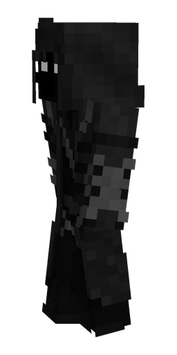 Black skin: body, left side render