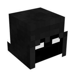 Black skin: head render