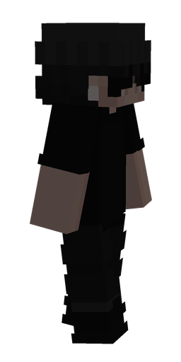 Black skin: body, right side render