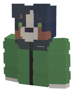 Blue skin: bust render