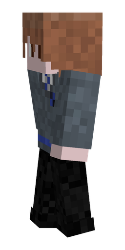 Black skin: body, left side render