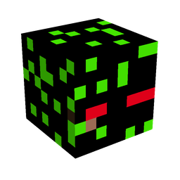 Black skin: head render