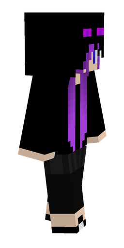 Black skin: body, right side render