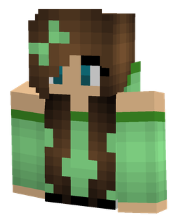 Brown skin: bust render