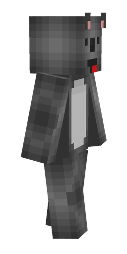 Black skin: body, right side render