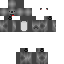 Black skin: raw texture render