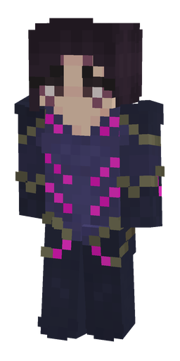 Blue skin: body, front render
