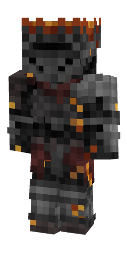 Black skin: body, front render