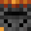 Black skin: face render