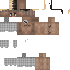 Brown skin: raw texture render