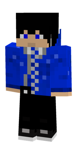 Black skin: body, front render