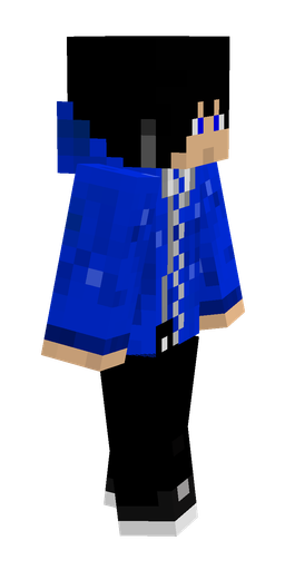 Black skin: body, right side render