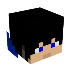 Black skin: head render