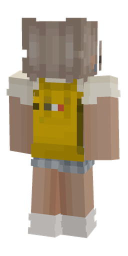 Classic skin: body, back render