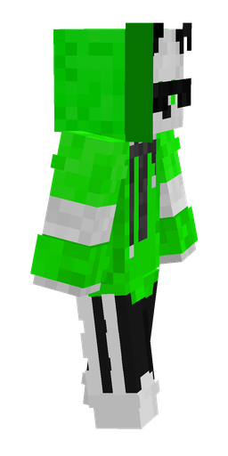 Black skin: body, right side render